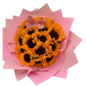 Ramo de 10 girasoles