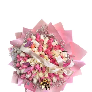 Ramo de 120 rosas 💗