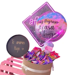 Box con globo personalizado