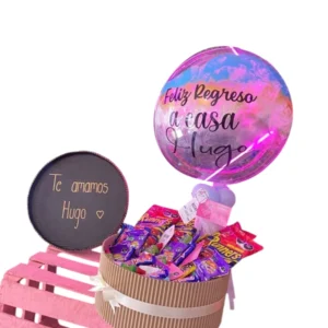 Box personalizado + globo 🎈