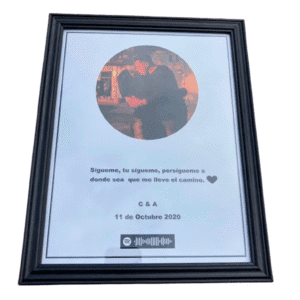 Cuadro personalizada con reproducción