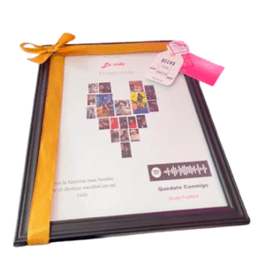 Cuadro personalizado de corazón