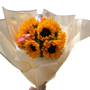 Ramo de 8 girasoles