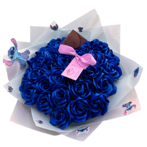 Ramo personalizado de 40 rosas 💙