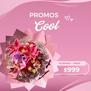 50 Rosas + Lirios